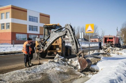 В Рыбинске начали пропуск паводковых вод в частном секторе