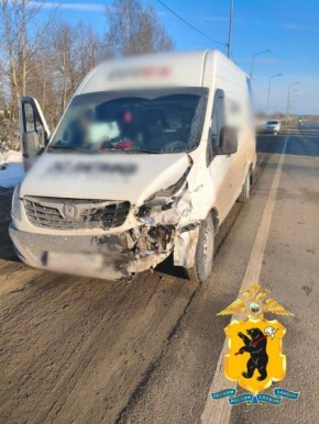 После ДТП на трассе М-8 в Первомайском районе госпитализирован водитель «Рено»