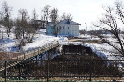 Михаил Евраев: В Угличе приступили к строительству нового велопешеходного моста