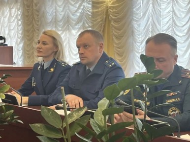 Представитель прокуратура области принял участие в заседании комиссии по чрезвычайным ситуациям