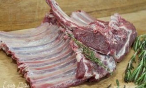 Восхитительная корона из карэ ягненка с ароматным рисом девзира