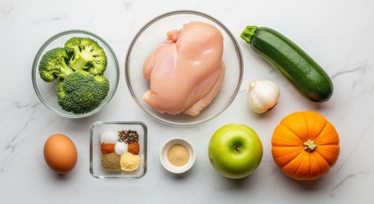 Нежное куриное суфле с овощами: идеальный выбор для легкого ужина