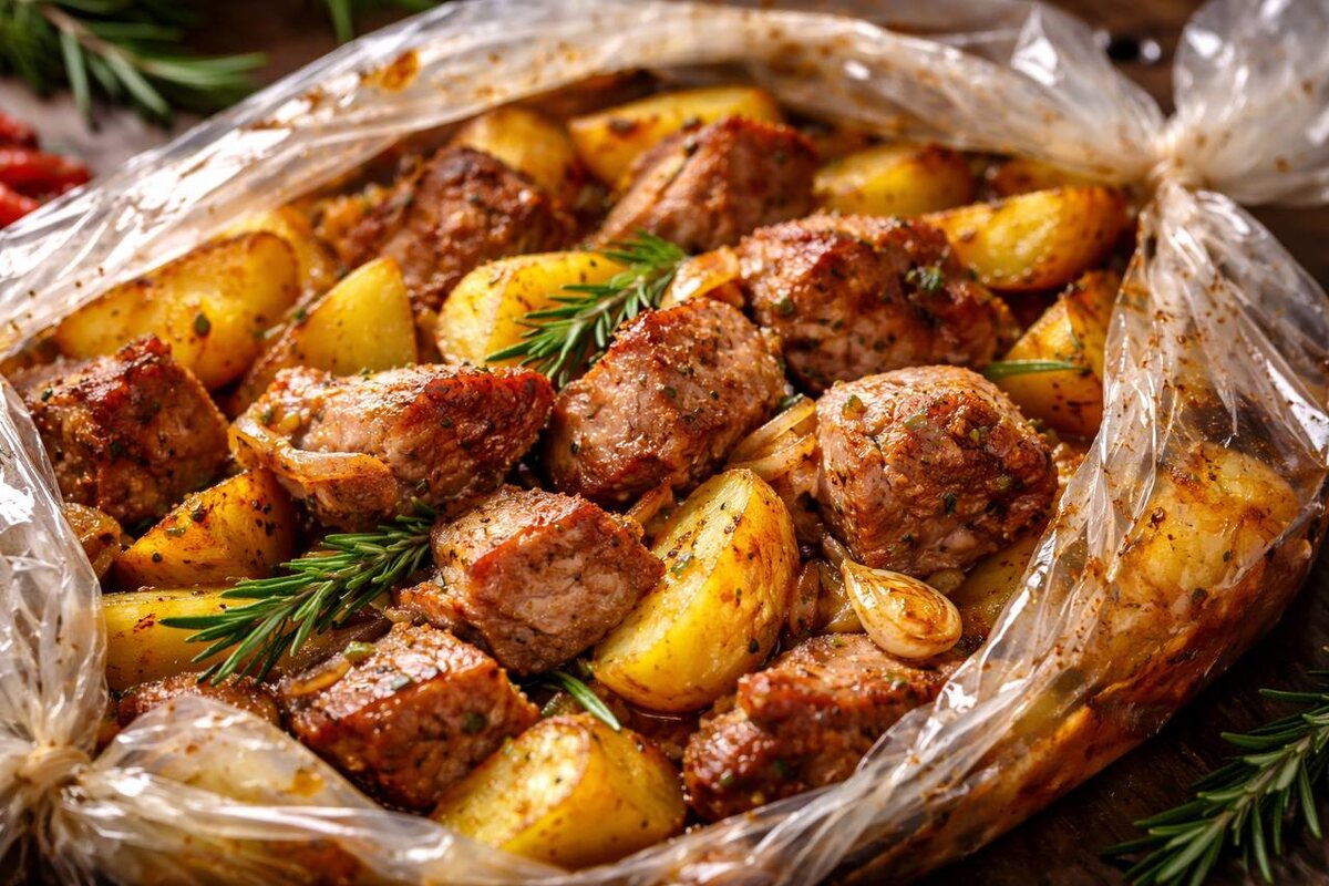 Аппетитное мясо по-деревенски: просто, быстро и вкусно