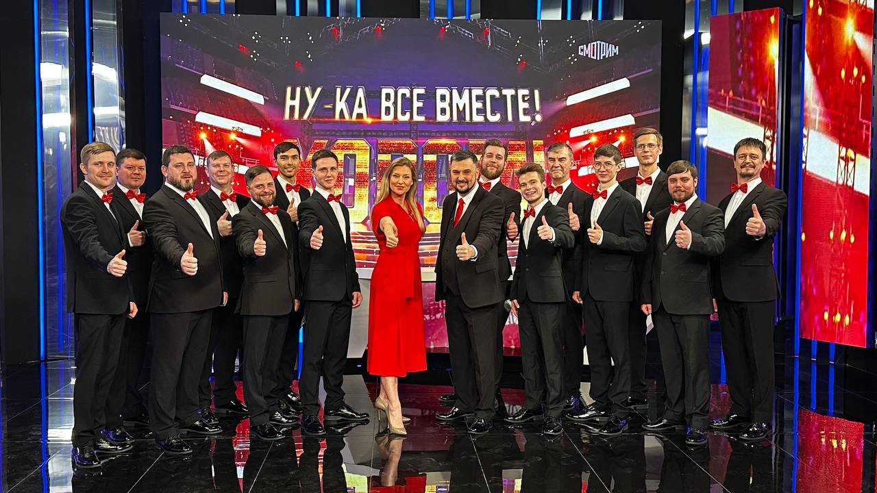 В гостях студии ГТРК «Ярославия» - муниципальноый камерный мужской хор «Ярославль» из столицы «Золотого кольца»