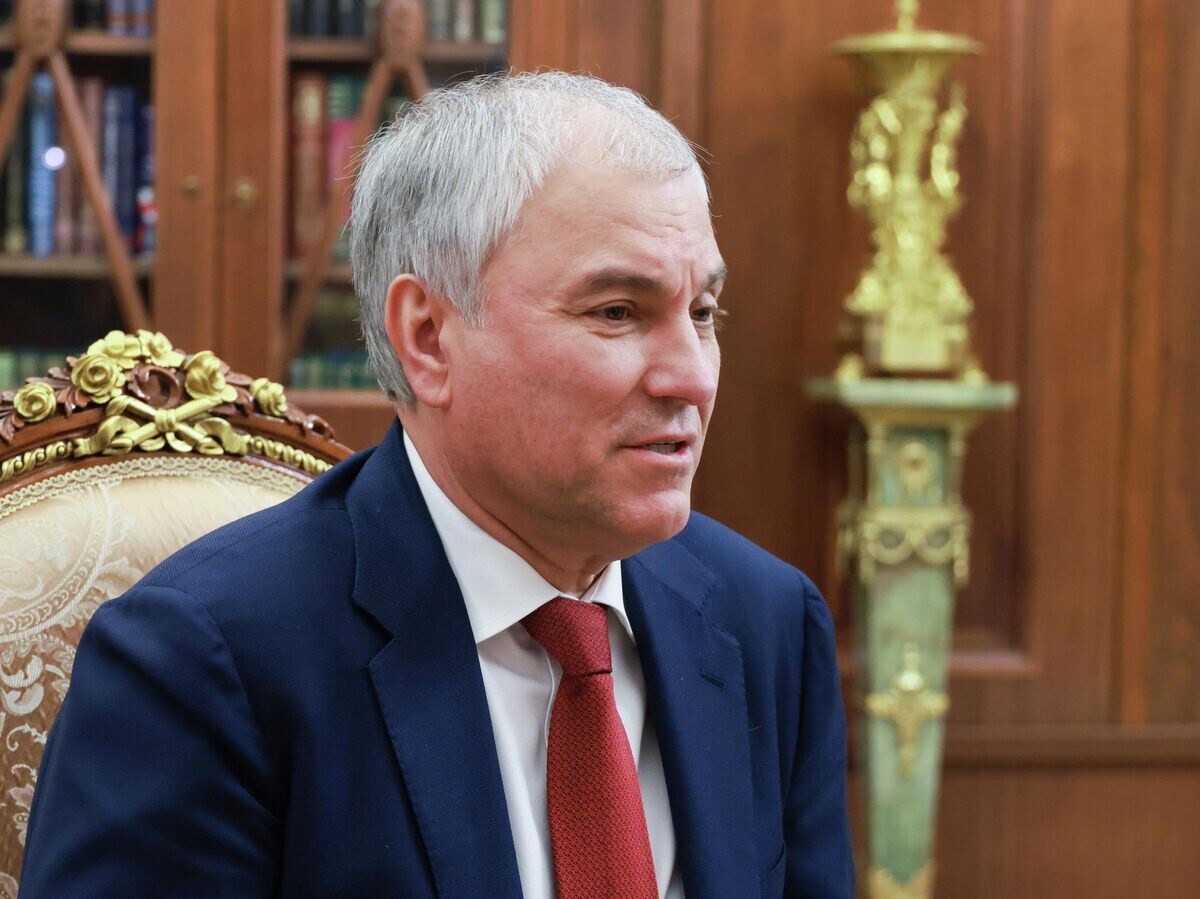 Володин призывает Европу привлечь к ответственности нарушителей закона