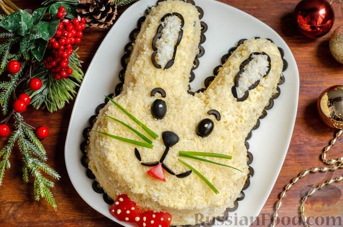 Салаты для праздничного стола: идем на встречу весне