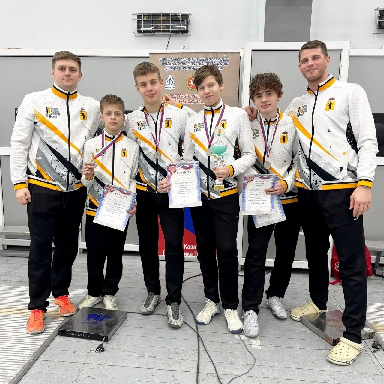 Ярославские фехтовальщики взяли медали Всероссийских соревнований