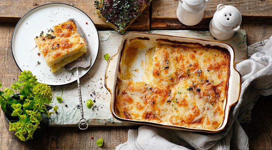 Идеальный картофель в сливках и сыре: классика французской кухни