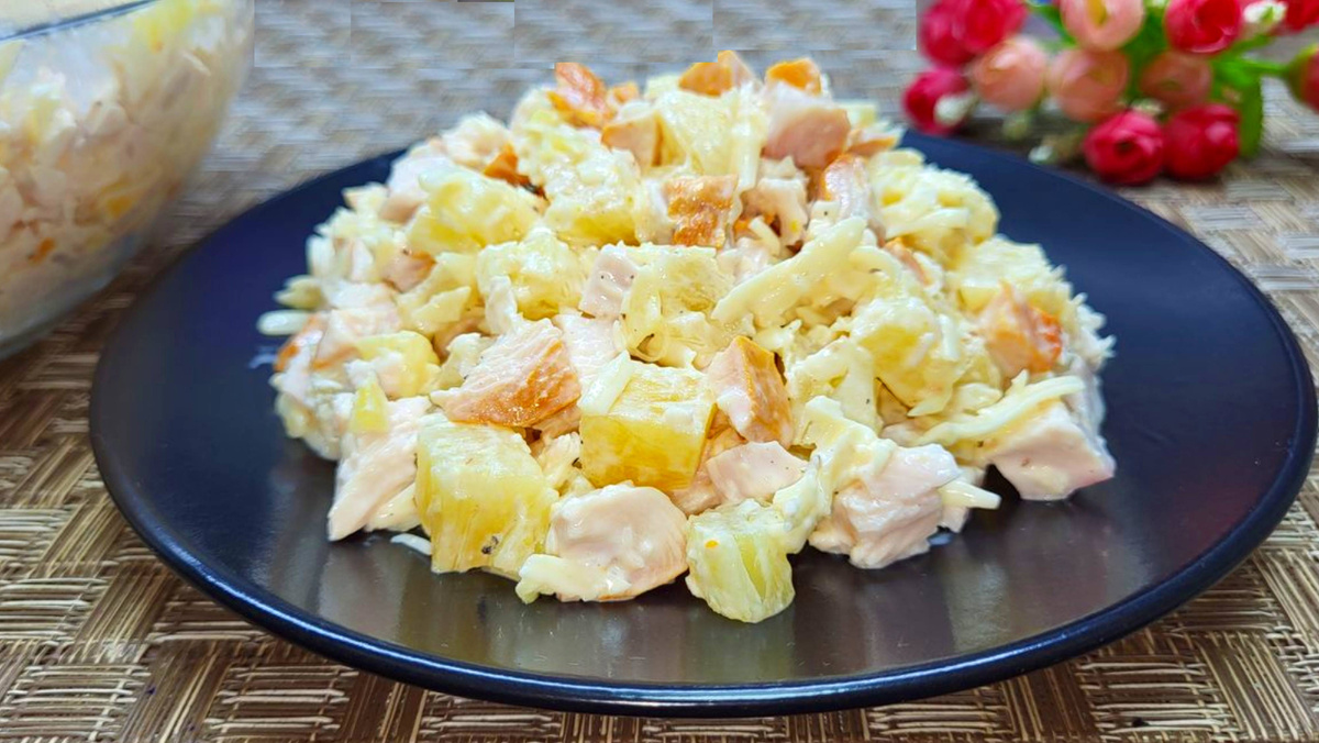 Сочность и вкус за пять минут: Тройной салат для неожиданных гостей