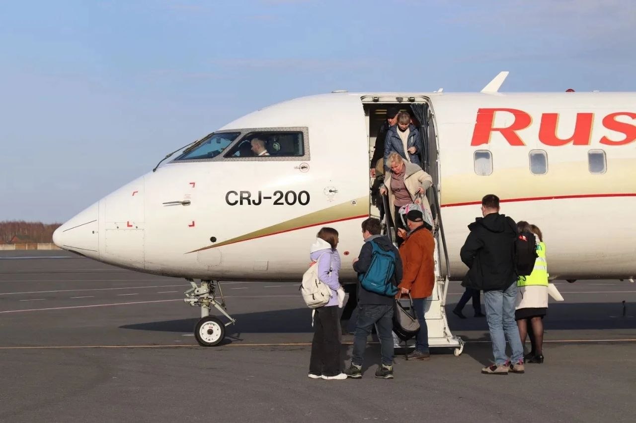 Михаил Евраев: Ярославский аэропорт встретил первый рейс из Нарьян-Мара Михаил Евраев: Ярославский аэропорт встретил первый рейс из Нарьян-Мара