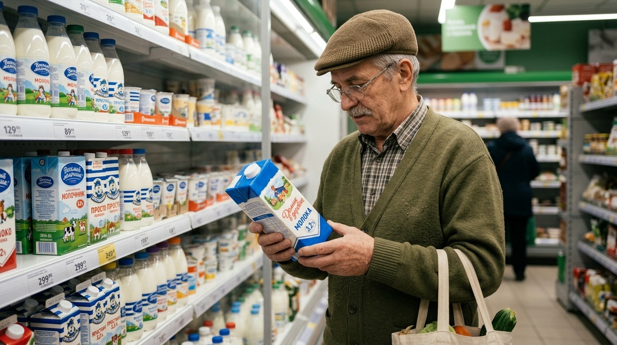 Пенсионер за молоко: знаковый случай или побочный эффект инфляции?