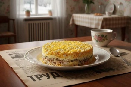 Праздничный салат мимоза: рецепты из прошлого для современных уютных застолий