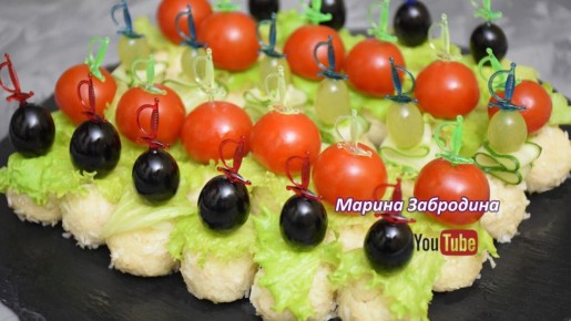 Праздничное вдохновение: как приготовить канапе 'Рафаэлло' для новогоднего стола