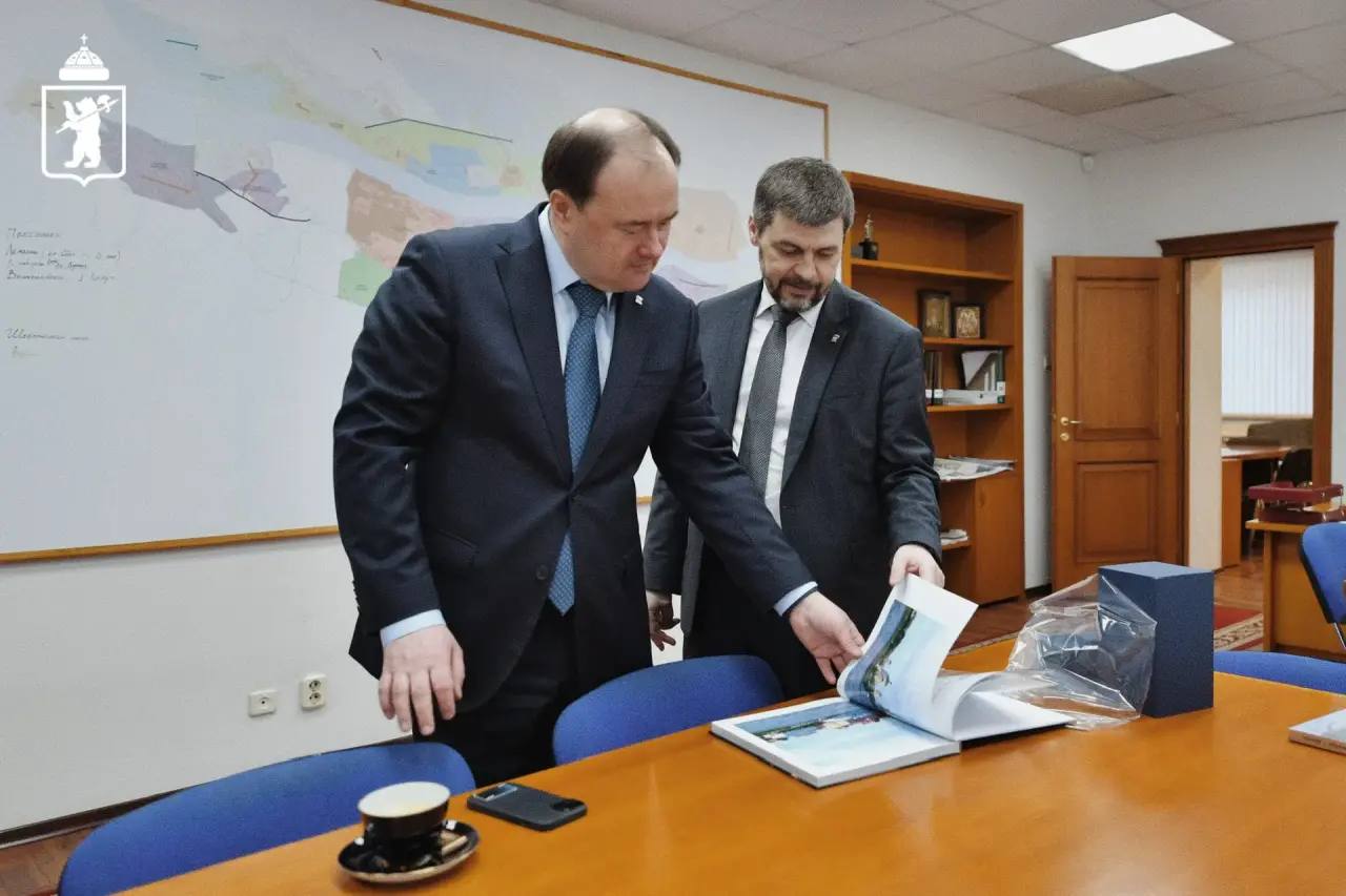 Артём Молчанов: Посетил город Рыбинск в рамках рабочей поездки вместе с губернатором Ярославской области Михаилом Евраевым
