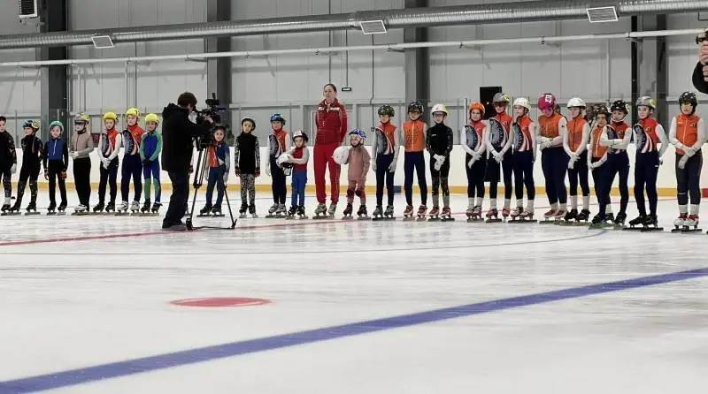 Дмитрий Рудаков: Сегодня с губернатором Михаилом Евраевым торжественно открыли второй лед для рыбинских спортсменов