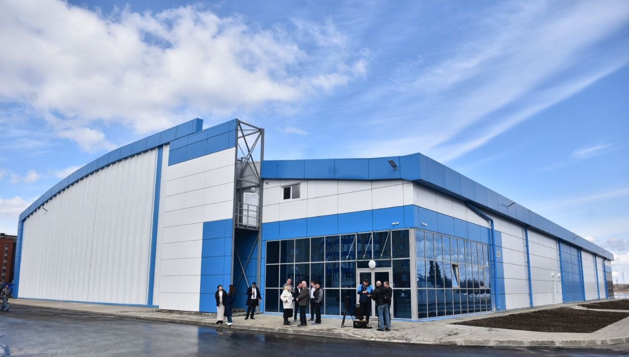 Михаил Евраев: В Рыбинске торжественно открыли новую ледовую арену