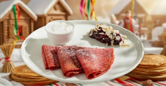 Приготовьте веселые блины: розовые и кружевные для масленичной недели