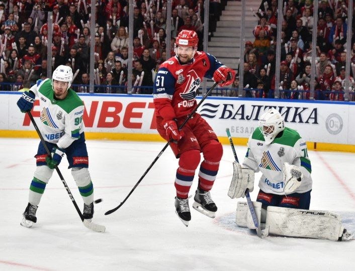 Михаил Евраев: Второй матч сыграли в серии четвертьфинала Кубка Гагарина «Локомотив» и «Салават Юлаев» Михаил Евраев: Второй матч сыграли в серии четвертьфинала Кубка Гагарина «Локомотив» и «Салават Юлаев»