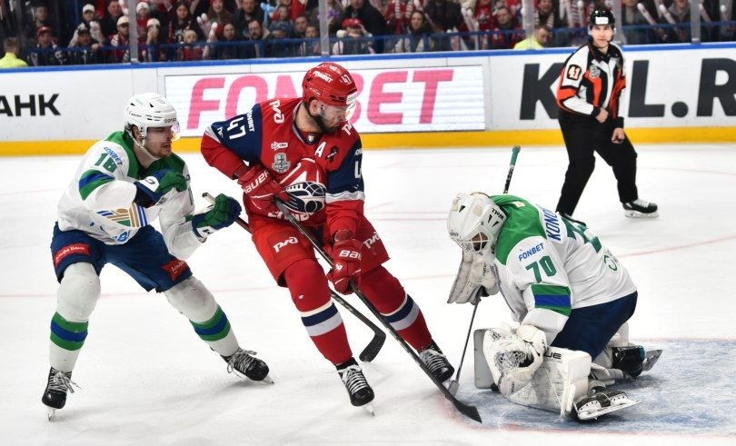 Михаил Евраев: Второй матч сыграли в серии четвертьфинала Кубка Гагарина «Локомотив» и «Салават Юлаев»