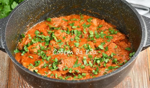 Простой и вкусный рецепт мясного блюда с фруктовой изюминкой