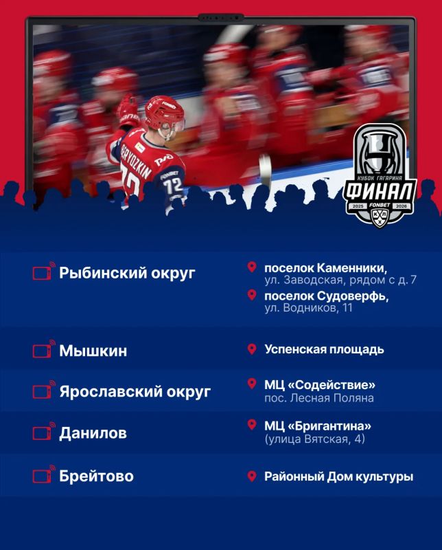 Изменения в списке фан-зон в регионе Изменения в списке фан-зон в регионе