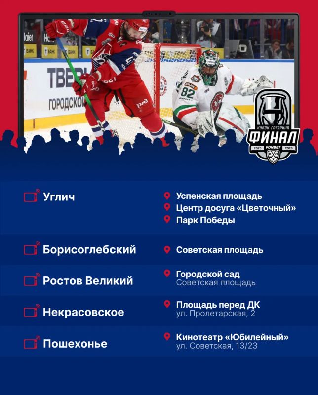 Изменения в списке фан-зон в регионе Изменения в списке фан-зон в регионе