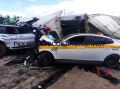 Массовое ДТП произошло на 43-м километре Ярославского шоссе в Подмосковье — столкнулись 13 машин, включая две фуры и одиннадцать легковых автомобилей, сообщили в Мособлпожспасе