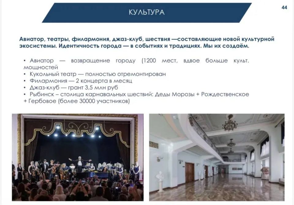 Дмитрий Рудаков: 2025 год стал особо значимым для рыбинской культуры Дмитрий Рудаков: 2025 год стал особо значимым для рыбинской культуры