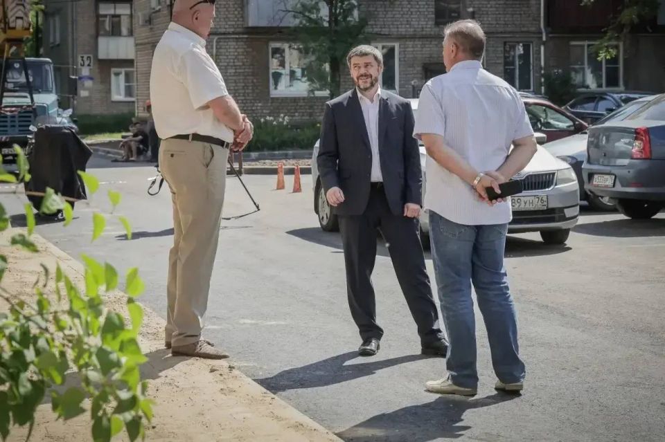 Дмитрий Рудаков: Ремонт первого двора этого года подходит к завершению Дмитрий Рудаков: Ремонт первого двора этого года подходит к завершению