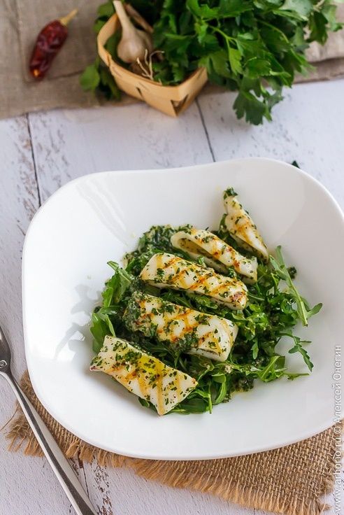 Кальмары на гриле: Быстро, Вкусно и Необычно