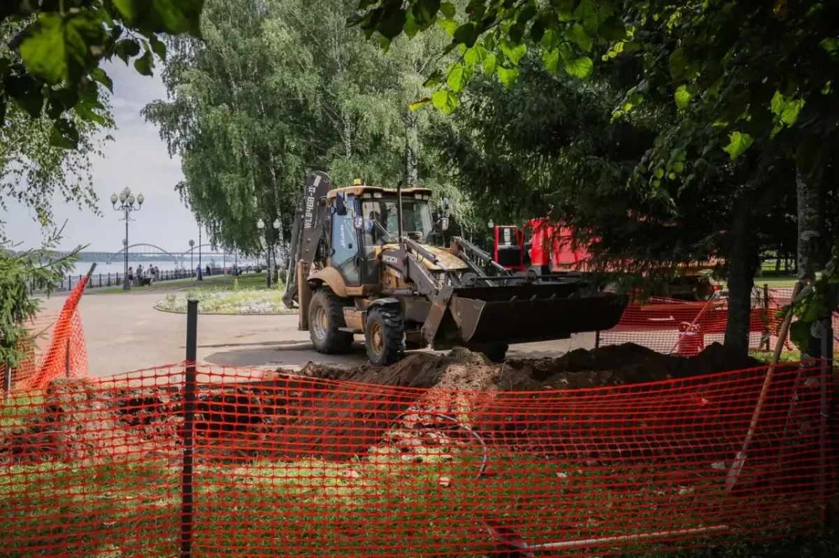 Дмитрий Рудаков: Сегодня в Волжском парке заложили фундамент для памятника Защитникам Отечества