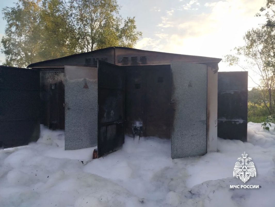 В Рыбинском округе сгорел электротрансформатор В Рыбинском округе сгорел электротрансформатор