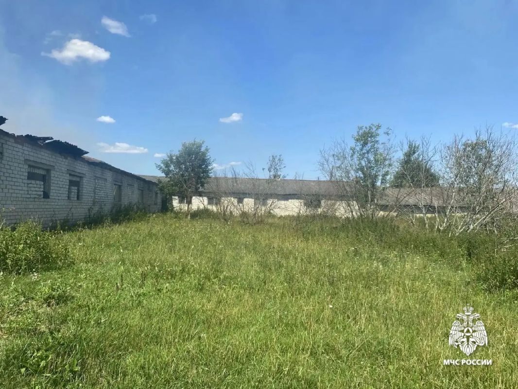 В Большесельском округе горела ферма В Большесельском округе горела ферма