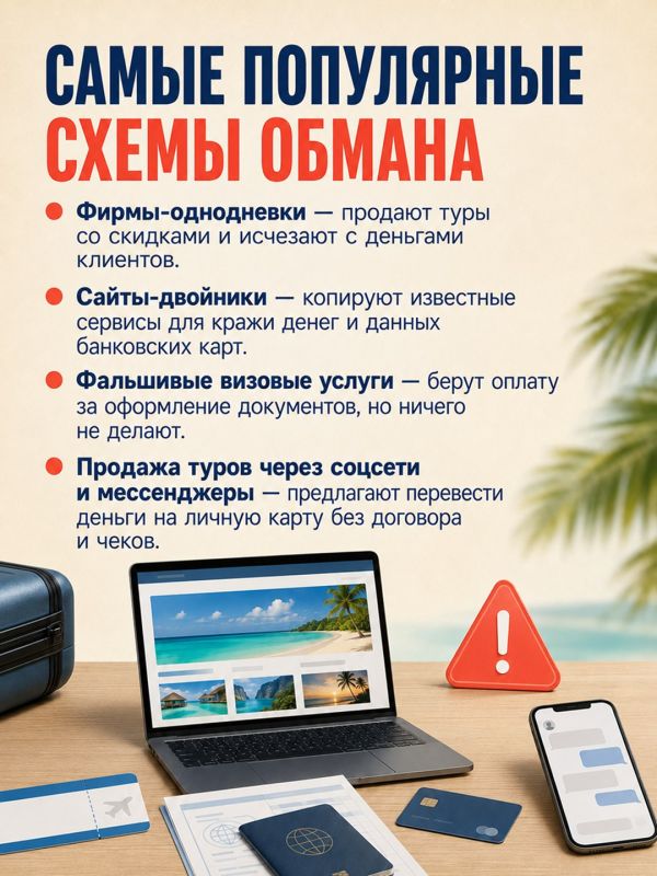 Собираетесь в отпуск? Проверьте, чтобы путевка была настоящей Собираетесь в отпуск? Проверьте, чтобы путевка была настоящей