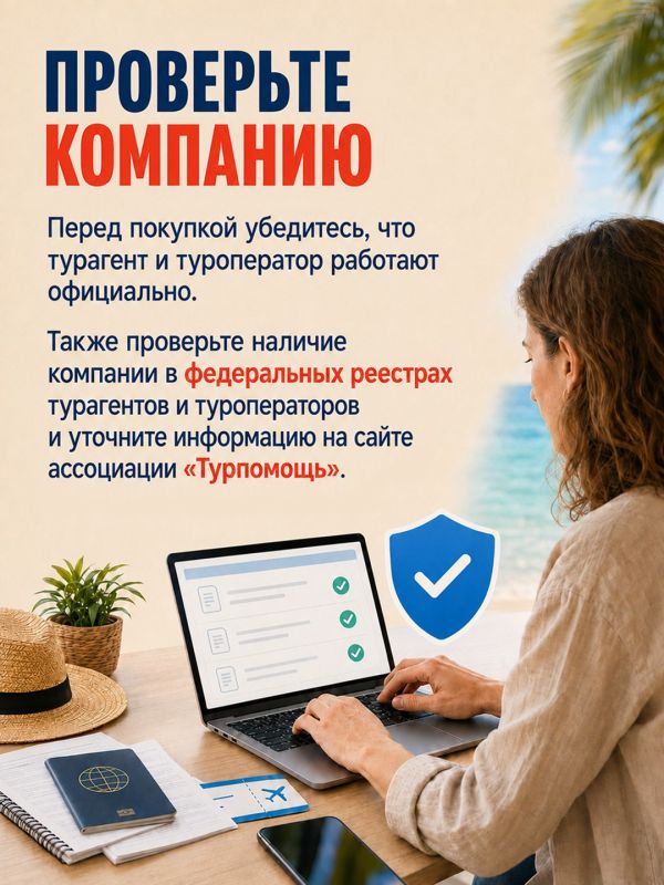 Собираетесь в отпуск? Проверьте, чтобы путевка была настоящей Собираетесь в отпуск? Проверьте, чтобы путевка была настоящей