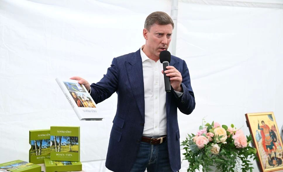 Михаил Евраев: Традиционный фестиваль в Хопылеве в этом году посвящен 25-летию канонизации прославленного адмирала, святого праведного воина Федора Федоровича Ушакова Михаил Евраев: Традиционный фестиваль в Хопылеве в этом году посвящен 25-летию канонизации прославленного адмирала, святого праведного воина Федора Федоровича Ушакова