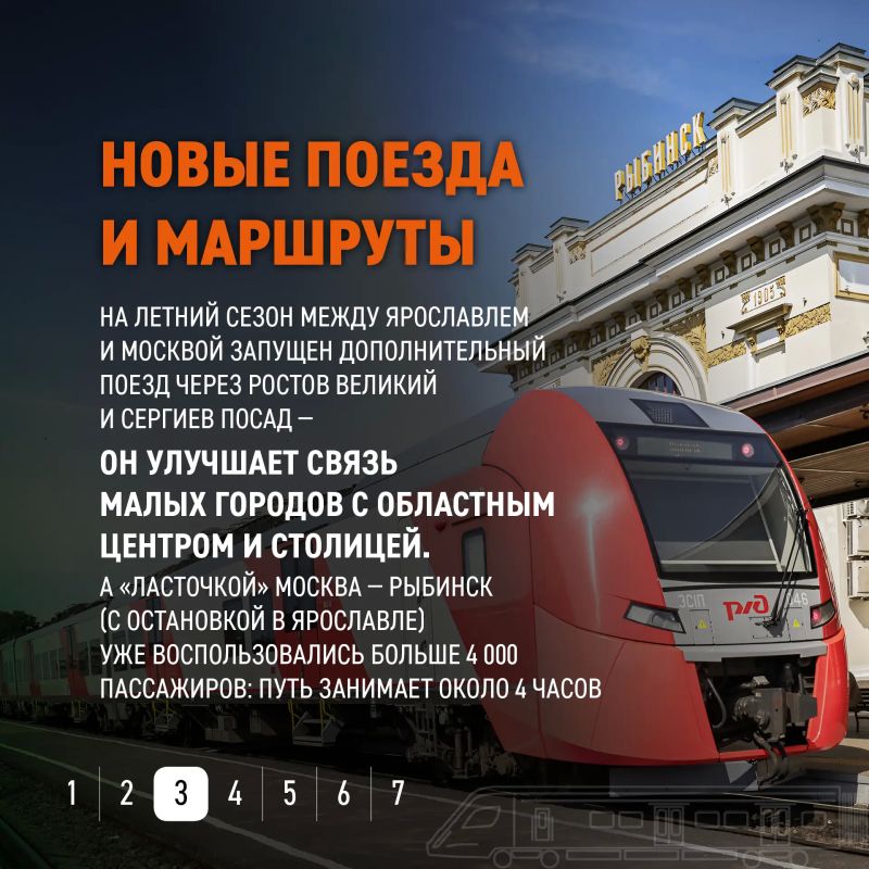 Новые поезда, новые направления и меньше времени в пути! Новые поезда, новые направления и меньше времени в пути!