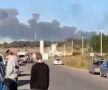 НПЗ, Ярославль.. Местные в соцсетях публикуют кадры сильного пожара сразу после удара