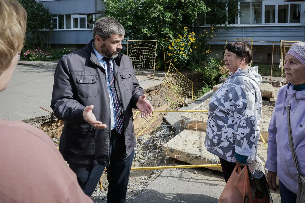 Выходы главы Рыбинска в микрорайоны продолжатся Выходы главы Рыбинска в микрорайоны продолжатся
