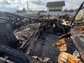 Огнем уничтожено частное подворье в Ярославском округе