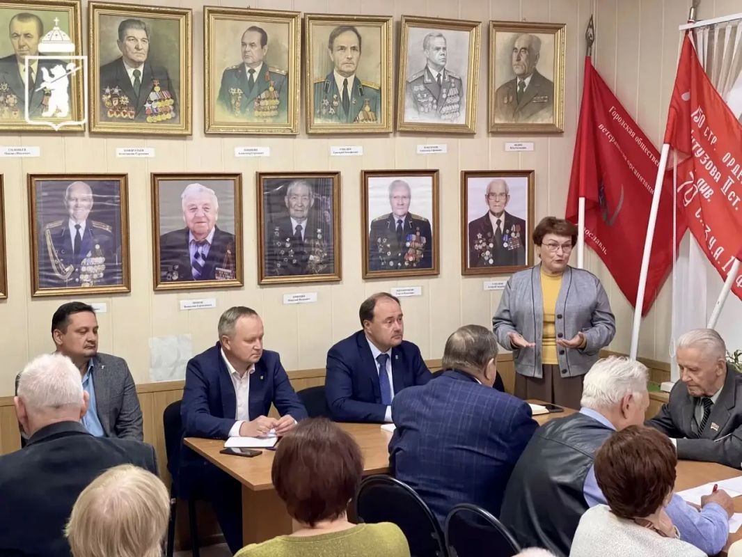 Артём Молчанов: Провёл важную рабочую встречу с активом Ярославской областной общественной организации ветеранов войны и труда Артём Молчанов: Провёл важную рабочую встречу с активом Ярославской областной общественной организации ветеранов войны и труда