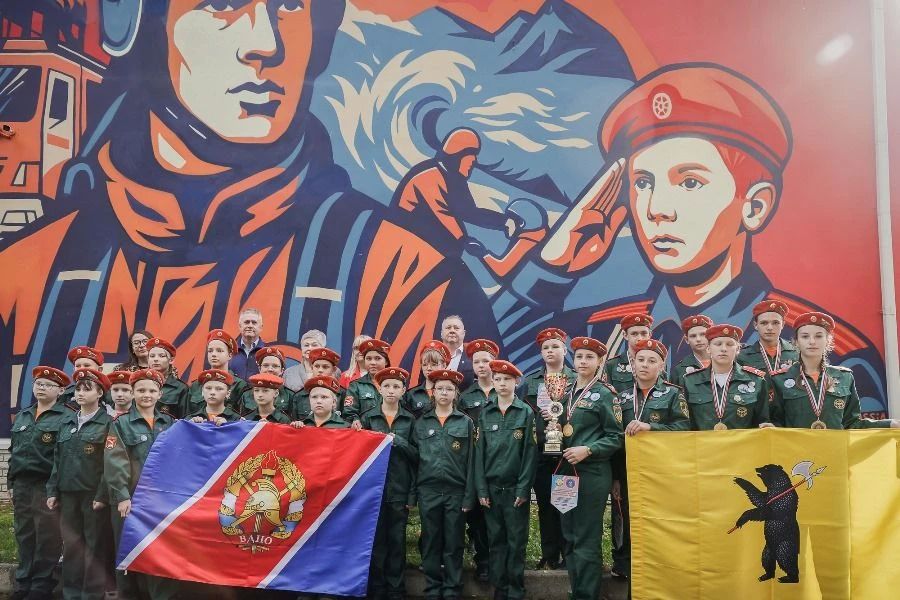 Новое пополнение в рядах юных спасателей Рыбинска Новое пополнение в рядах юных спасателей Рыбинска