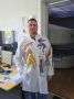 В Ярославле врачи получили необычные халаты — их украсили детские рисунки