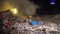 Кадры последствий пожара на производстве пиротехники в Ярославской области