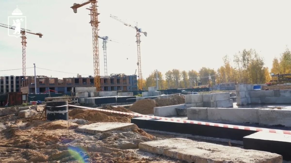В Ярославле строят новый детский сад на 250 мест