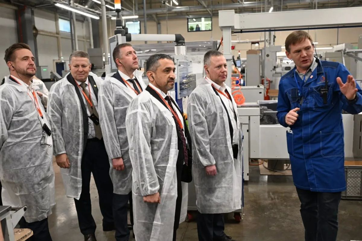 Михаил Евраев: Посетил завод «Гулбахар Рус» в Ростове Великом