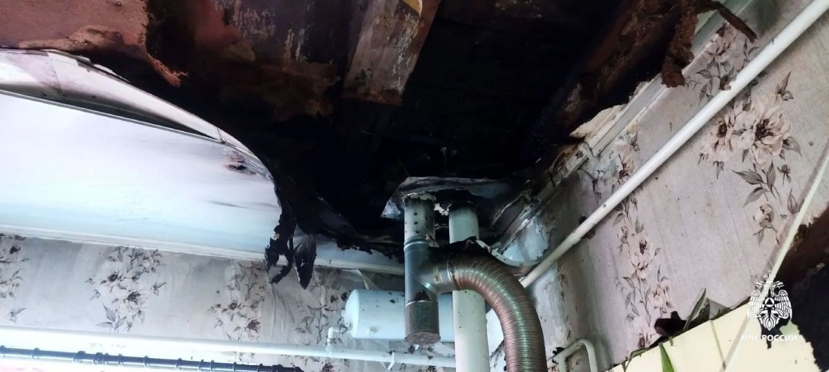 Детская шалость привела к пожару в Данилове Детская шалость привела к пожару в Данилове